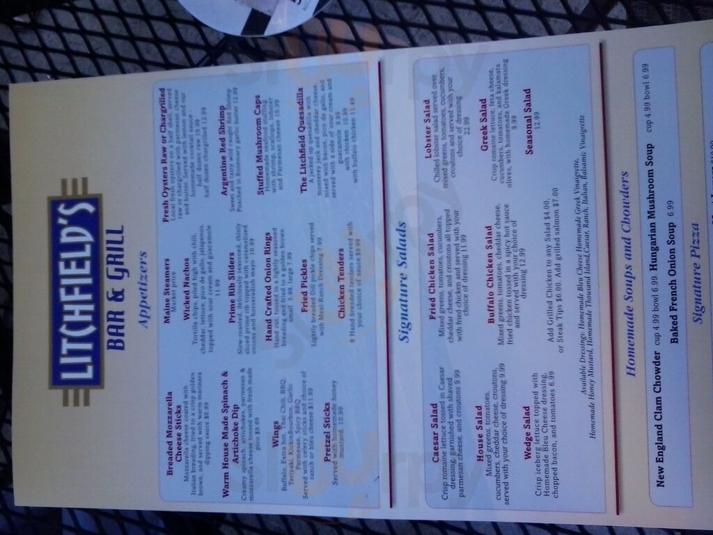 Litchfields Bar And Grill
