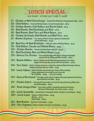 Three Amigos Restaurant