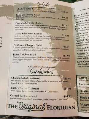 Florida Cracker Lunch On Limoges