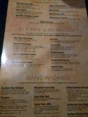 Adams The Place For Ribs