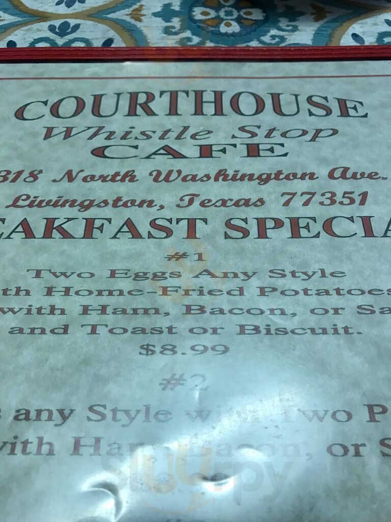 Courthouse Whistlestop Cafe