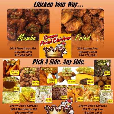 Crown Fried Chicken Springlake