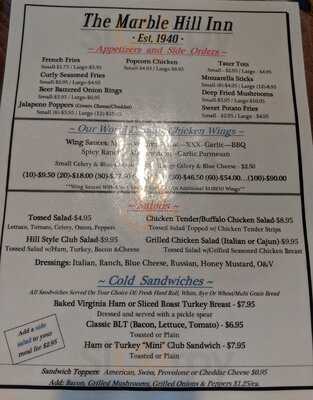 Marble Hill Inn