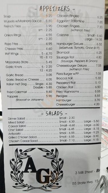 A G Pizza & Restaurant