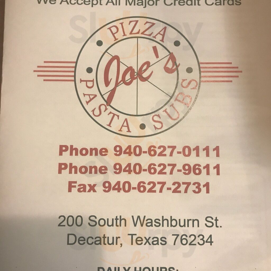 Joe's Pizza & Pasta