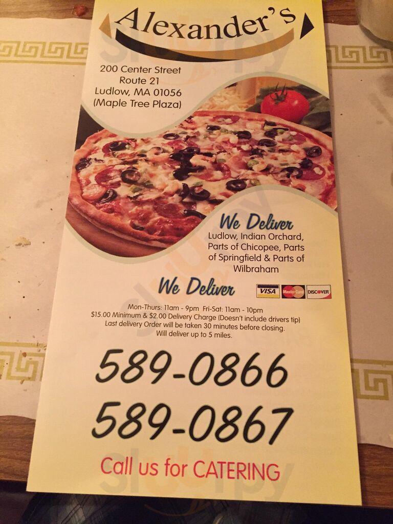 G Alexanders Pizza & Restaurant