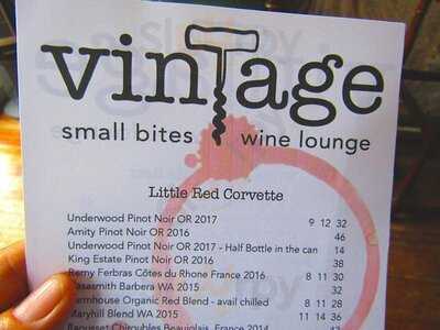 Vintage Small Bites & Wine Lounge