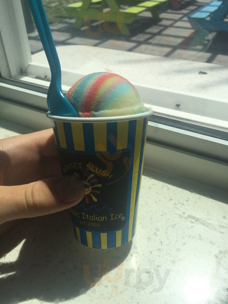 Sunset Slush Of Ocean Isle Beach - Classic Italian Ice