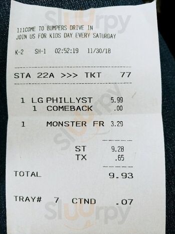 Bumpers Drive-in Philadelphia