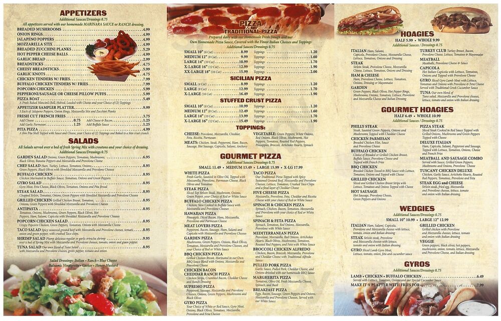 Tomatoes Ii Pizzeria