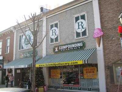 The Soda Fountain At Salem Apothecary
