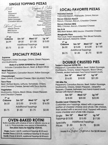 Tossed N Sauced Pizza