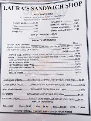 Laura's Sandwich Shop