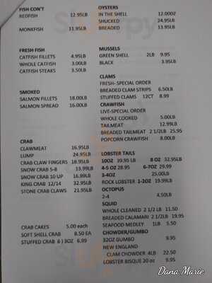 A And M Seafood Market