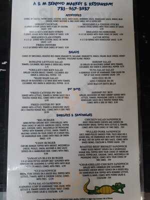 A And M Seafood Market