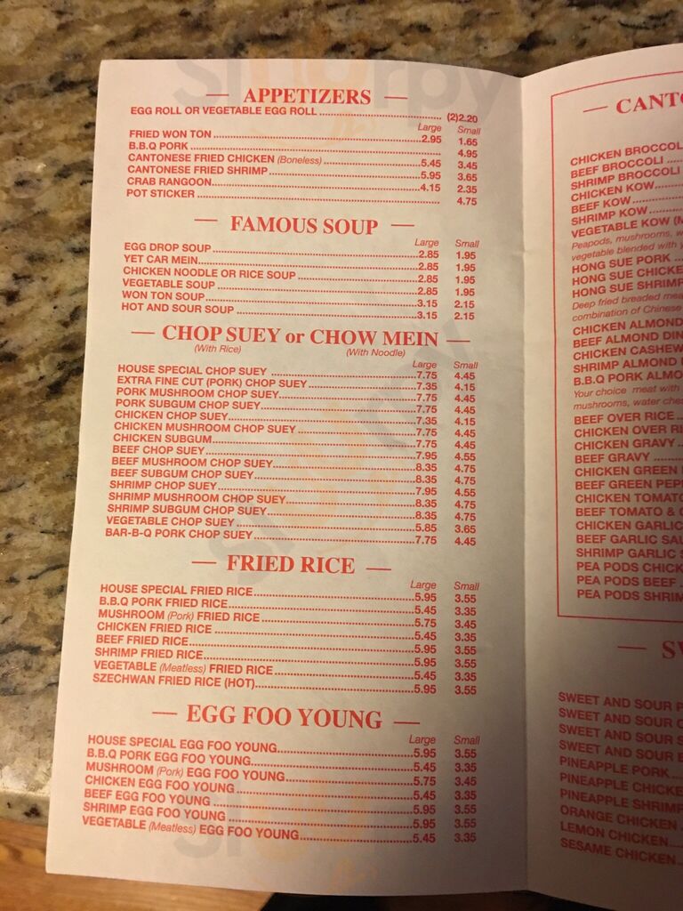 Jade Palace Chop Suey
