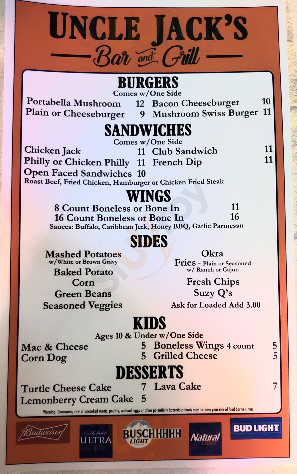 Uncle Jack's Restaurant