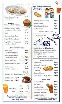 Cup N Saucer Restaurant