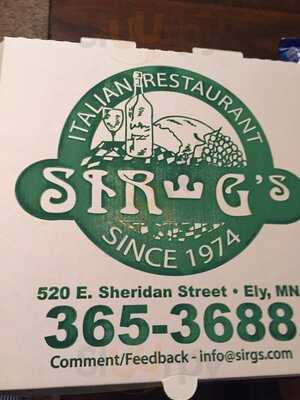 Sir G's Italian Restaurant