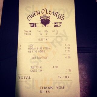 Owen O'leary's