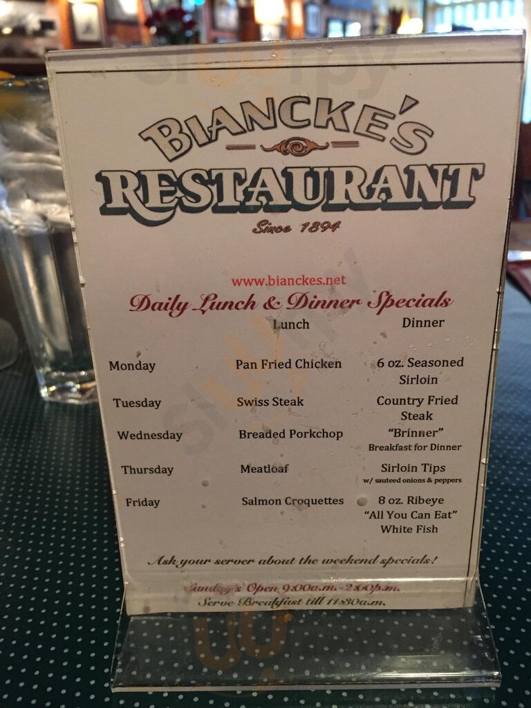 Biancke's Restaurant