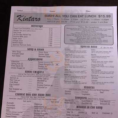 Kintaro All You Can Eat Sushi & Hot Pot