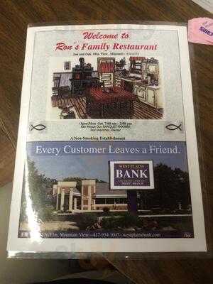 Ron's Family Restaurant