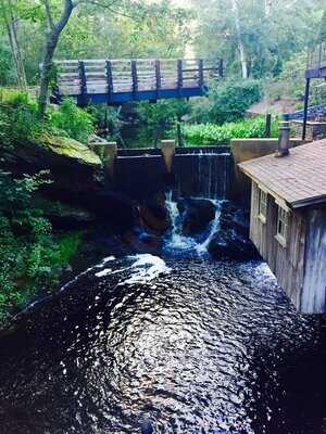 Brushmill By The Waterfall