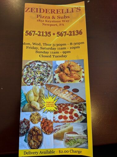 Zeiderelli's Pizza & Subs