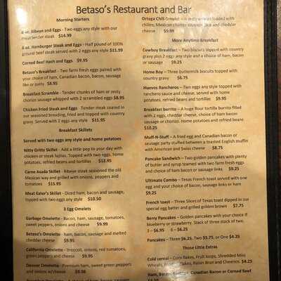Betaso's Restaurant