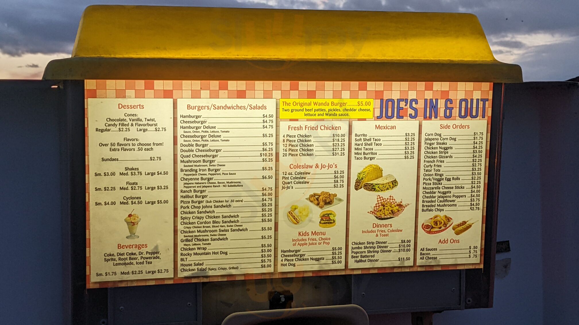 Joe's In And Out