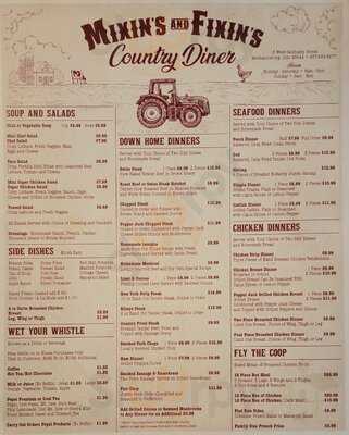 Mixin’s N Fixin’s Country Diner