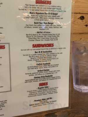 Nick's Bar-b-q & Catfish Restaurant
