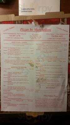 Pizzas By Marchelloni