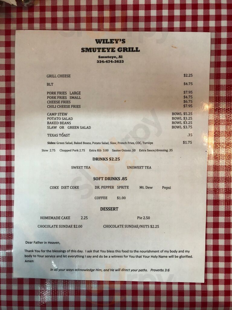 Wiley's Smuteye Grill