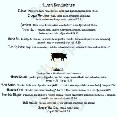 The Humble Pig Cafe