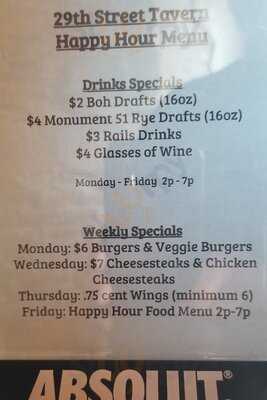 29th Street Tavern