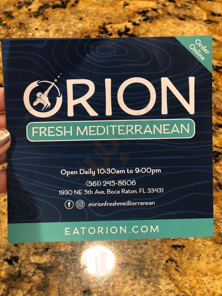 Orion Fresh Mediterranean