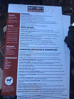 Matt & Tony's Wood Fired Kitchen