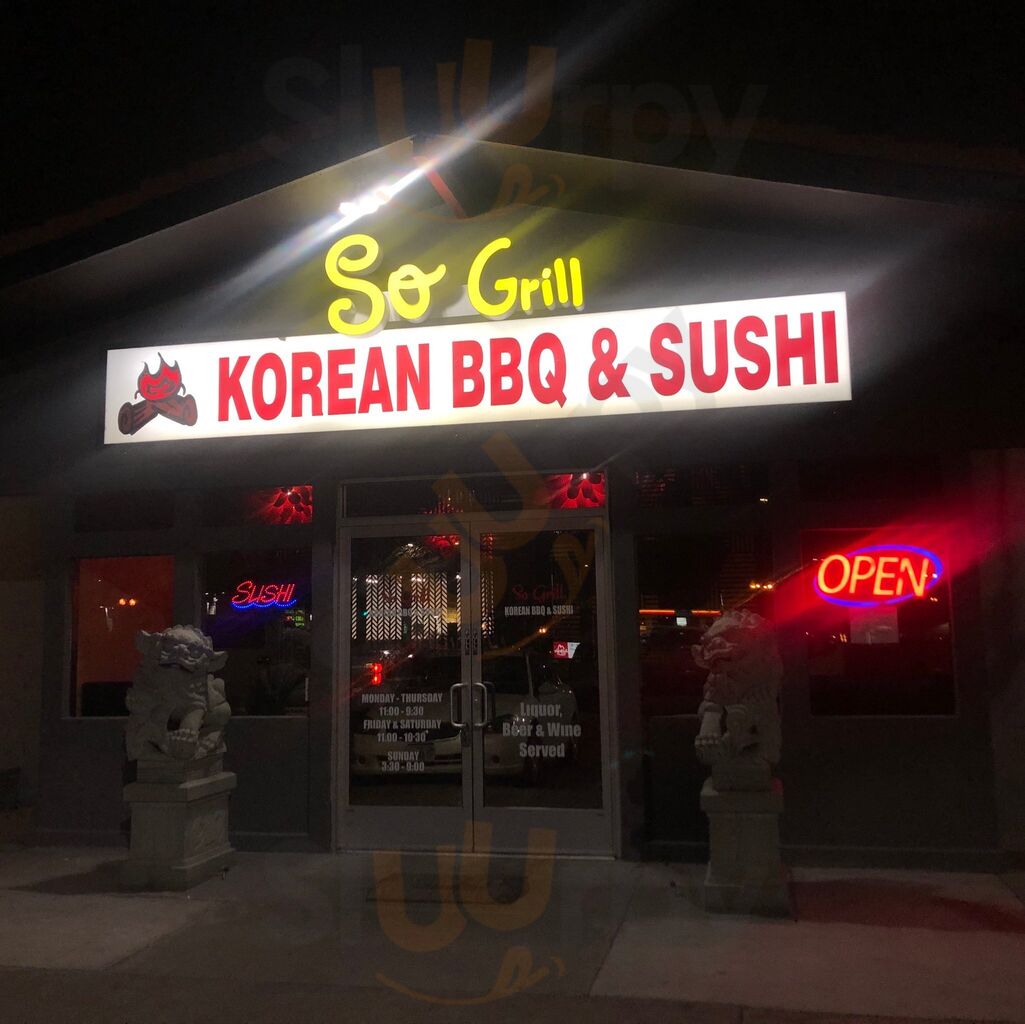 So Grill Korean Bbq And Sushi