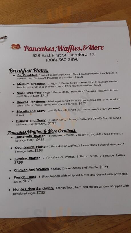 Pancakes, Waffles, & More