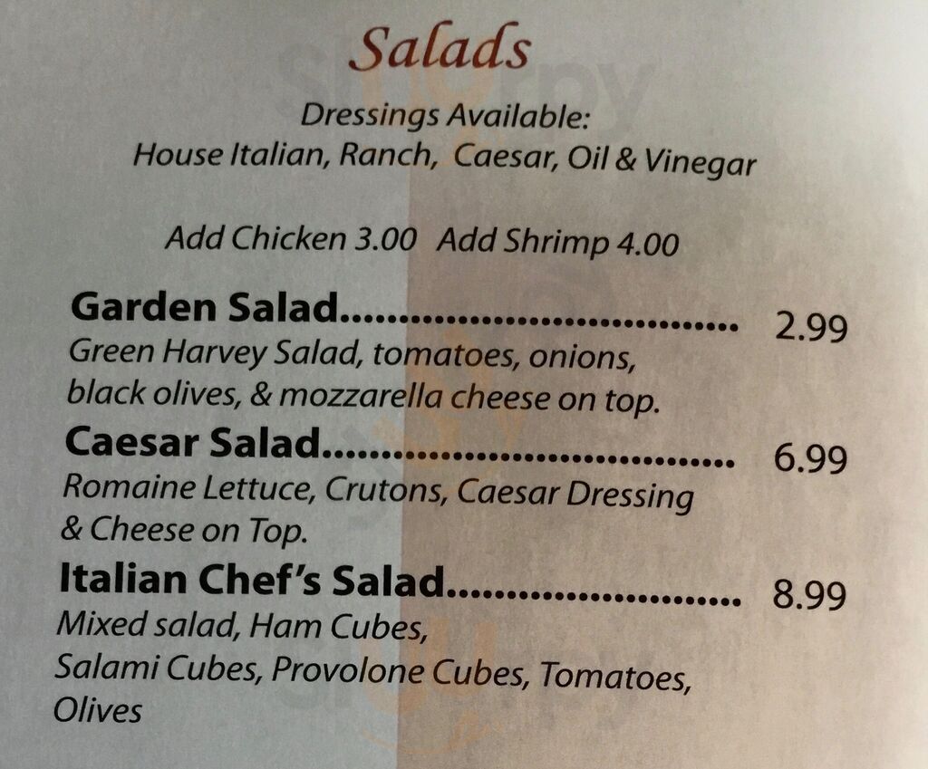 Tuscany's Italian Restaurant