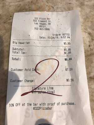 322 Pizza Bar