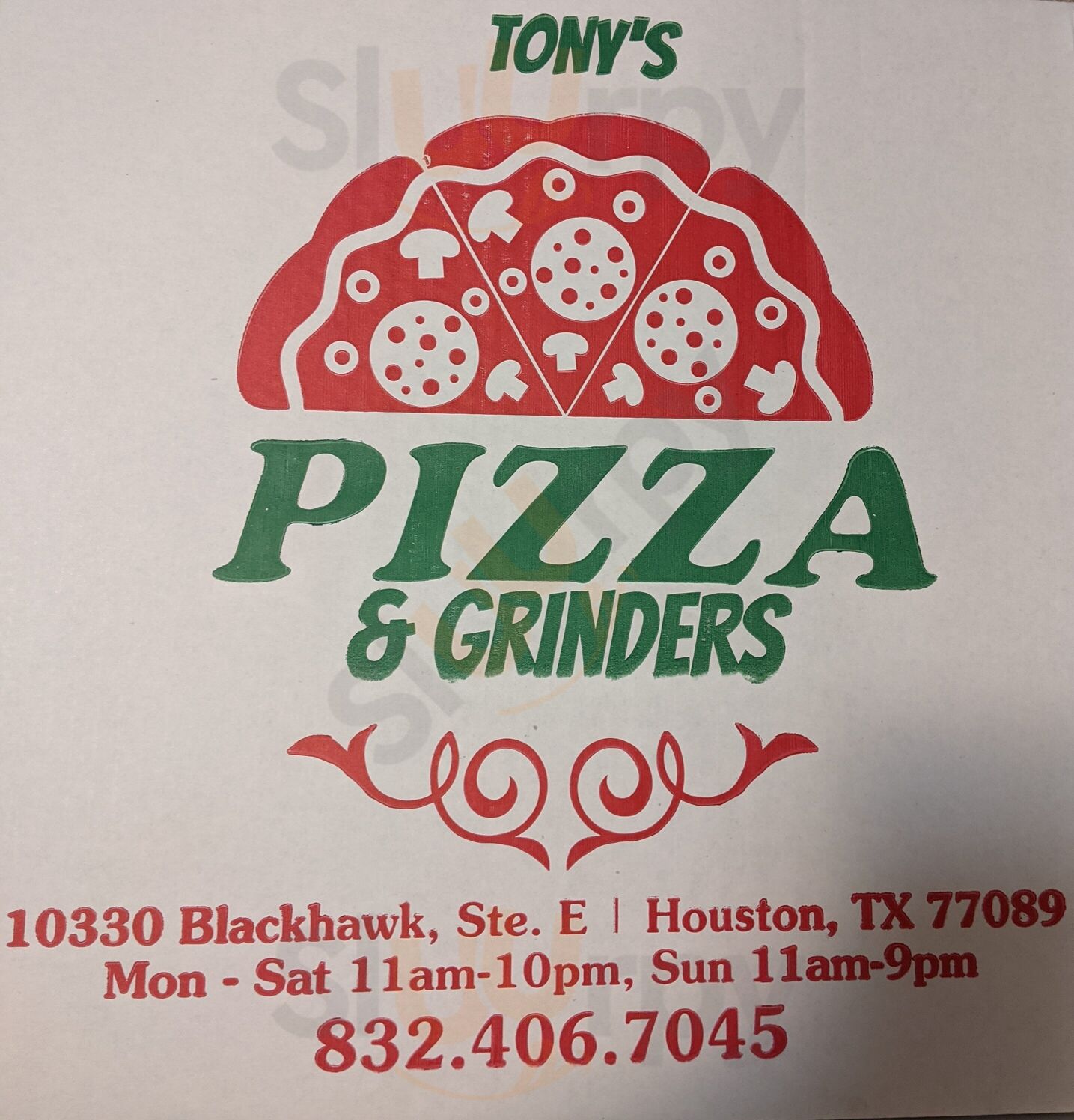 Tony's Pizza & Grinders