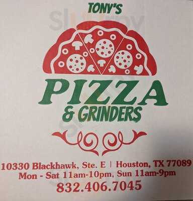 Tony's Pizza & Grinders