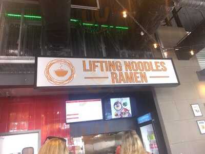 Lifting Noodles Ramen