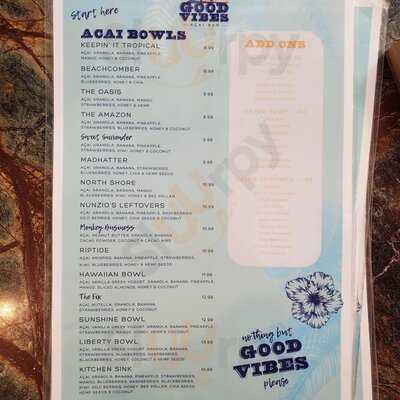 Good Vibes Acai Bar
