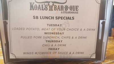 Koals Bbq And Steakhouse