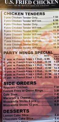 Us Fried Chicken