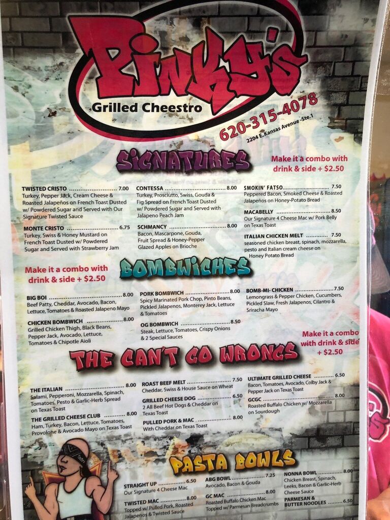 Pinky's Grilled Cheestro